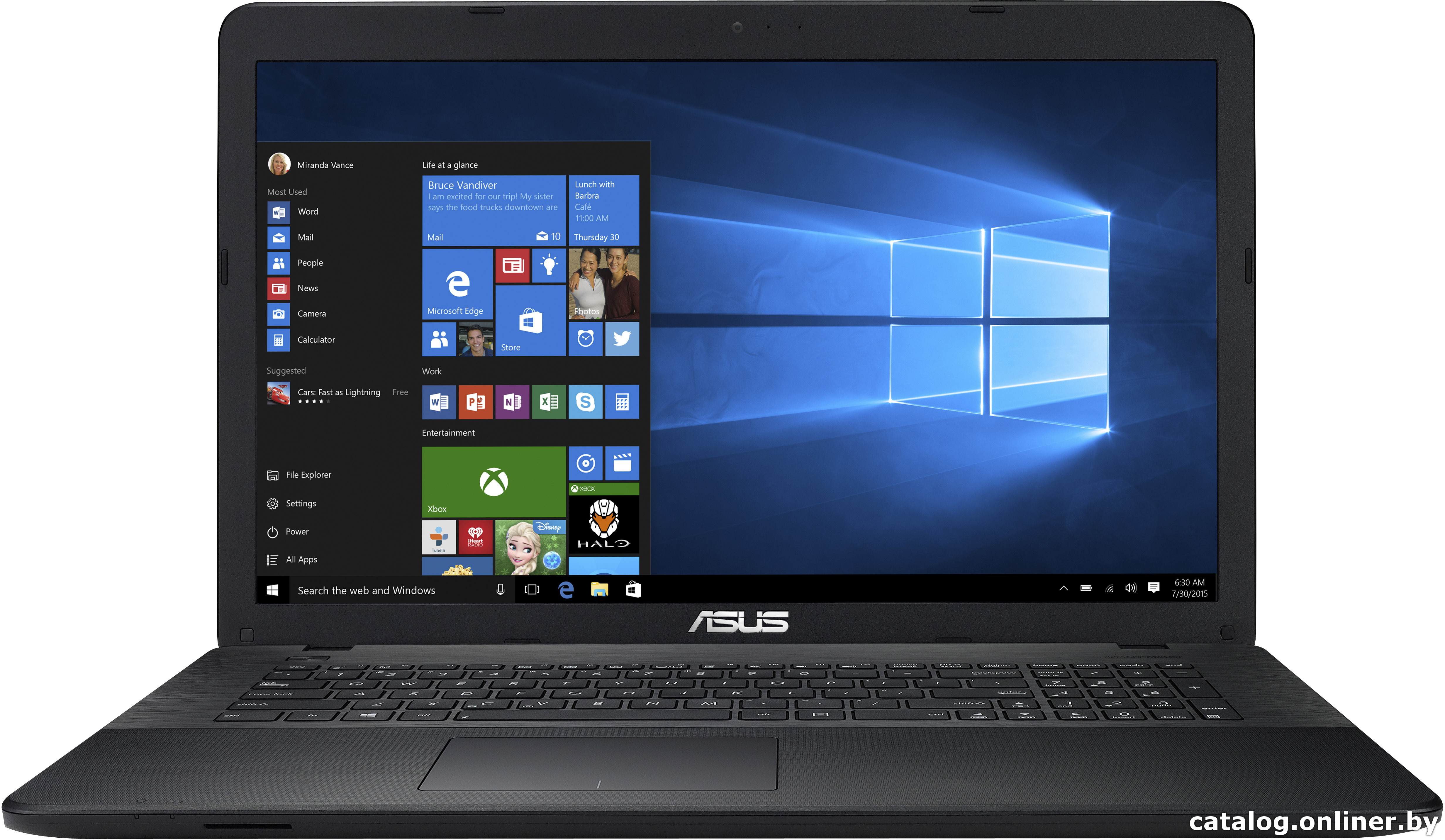 Замена экрана ASUS X751SA-TY125