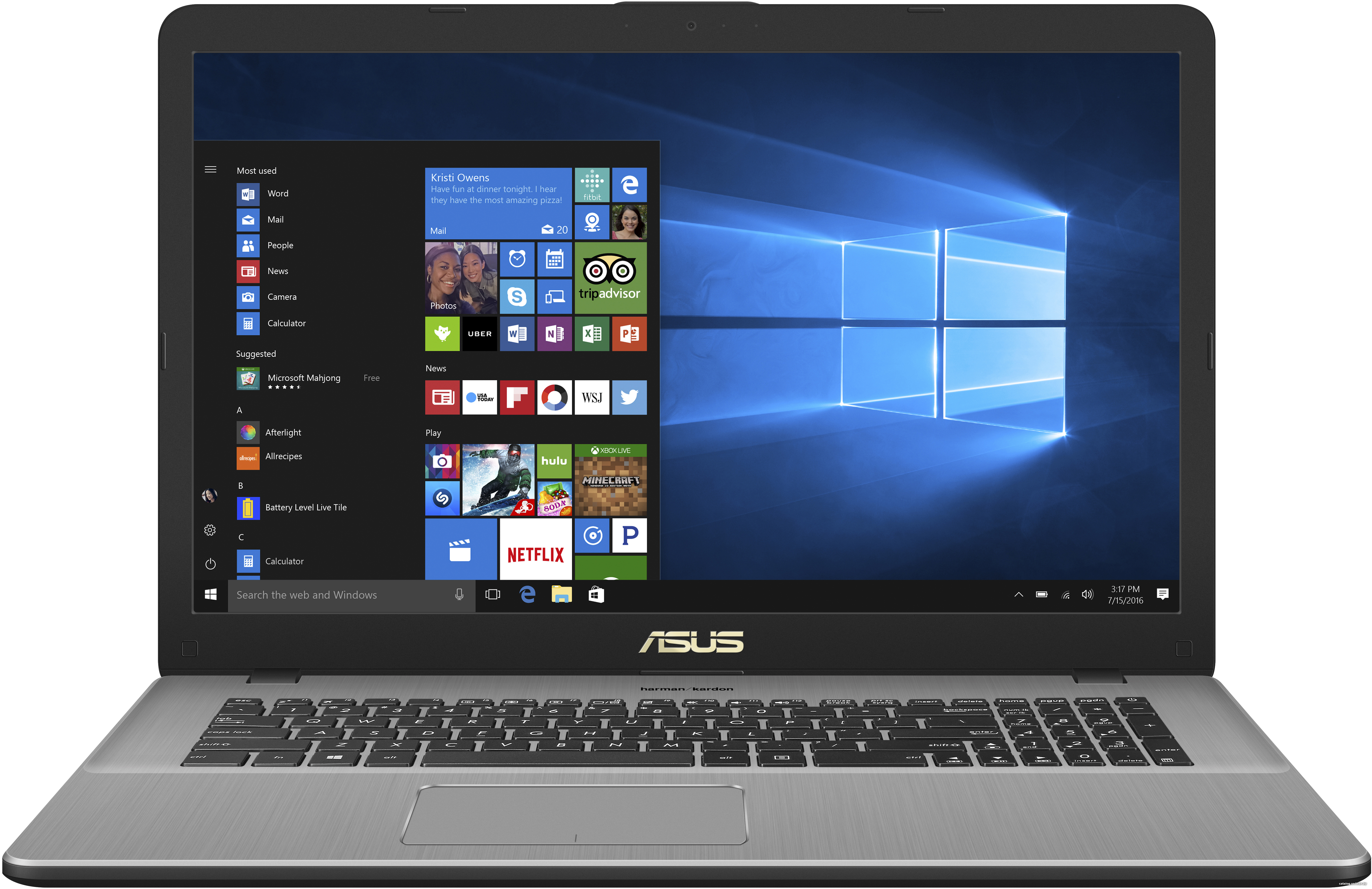 Замена экрана ASUS VivoBook Pro 17 N705UD-GC073