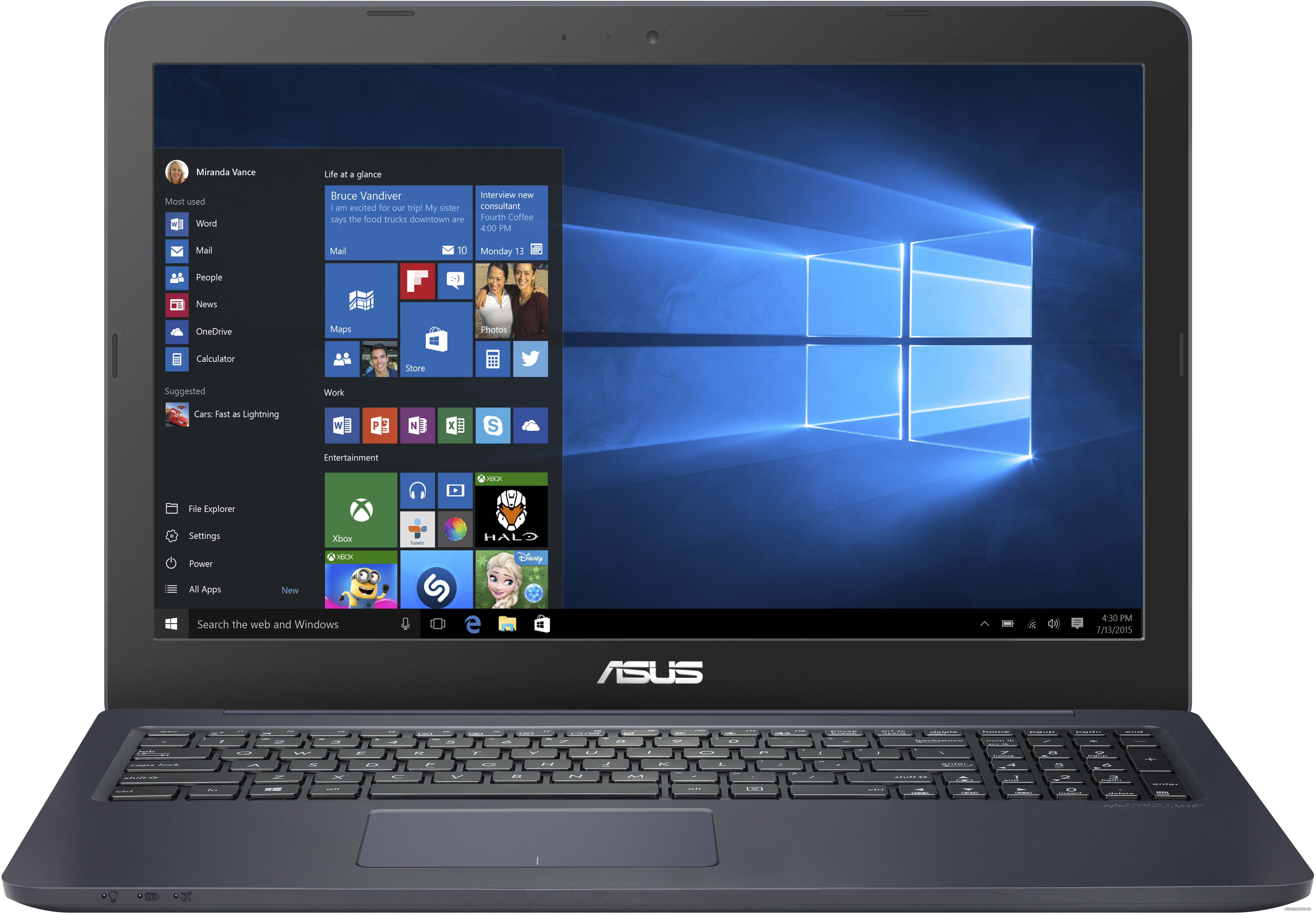 Замена экрана ASUS VivoBook E502NA-GO067