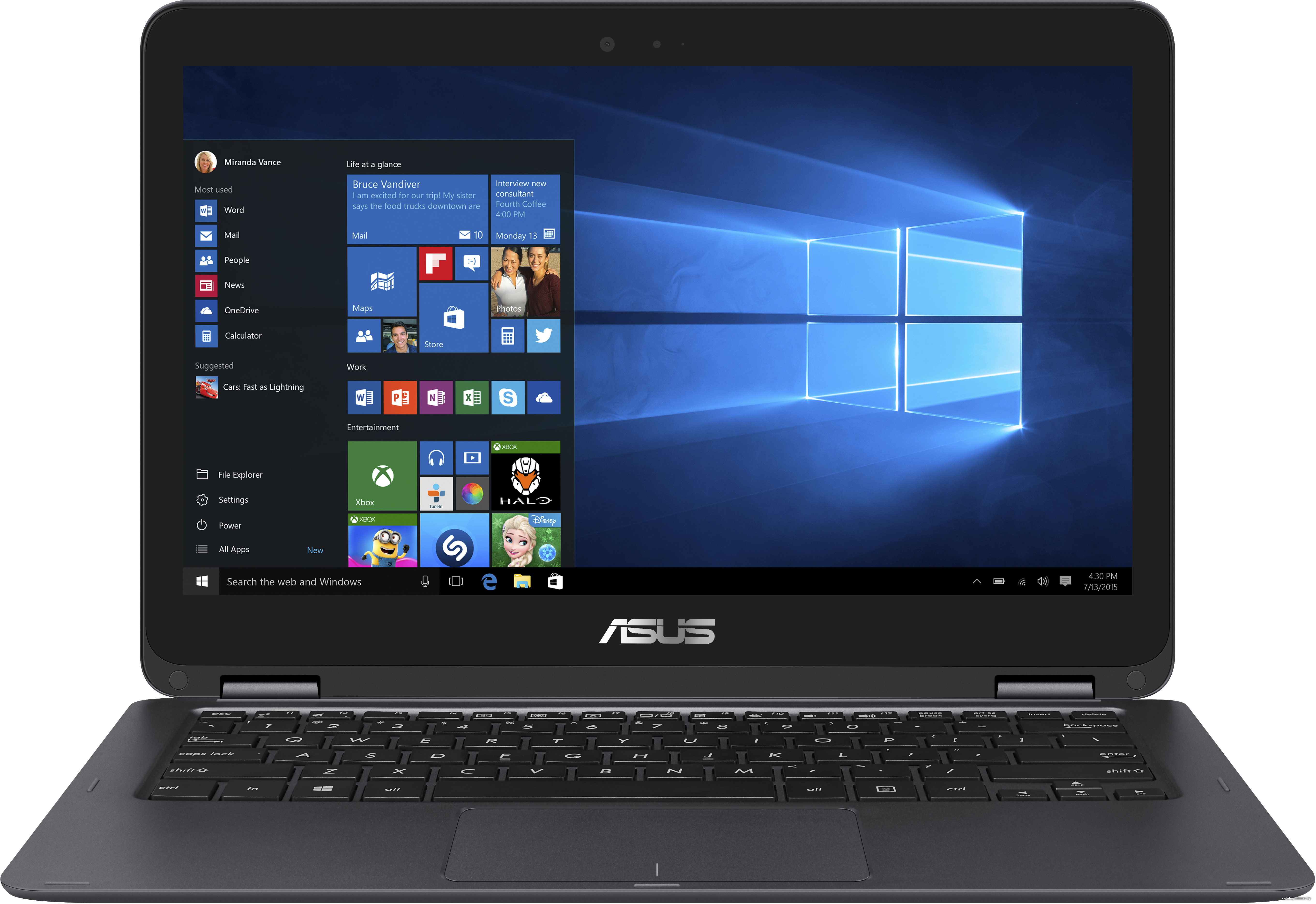 Замена экрана ASUS ZenBook Flip UX360CA-UBM1T
