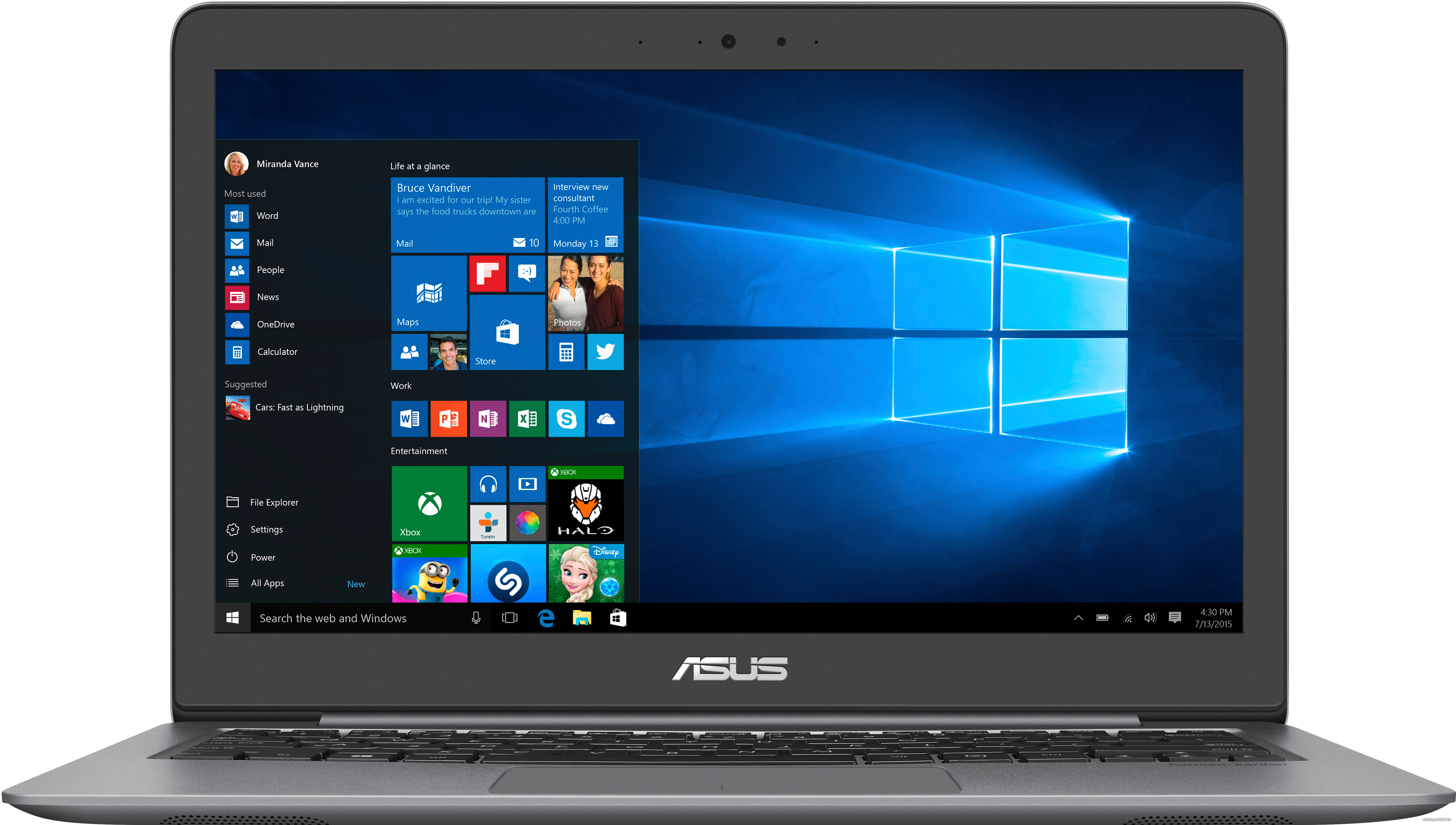 Замена экрана ASUS Zenbook UX310UA-FB408T